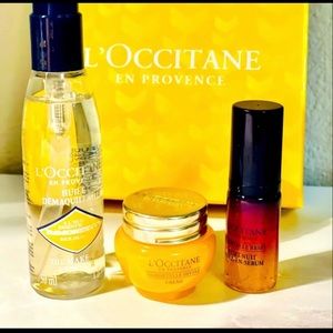 NEW L'Occitane Immortelle Cream & Serum